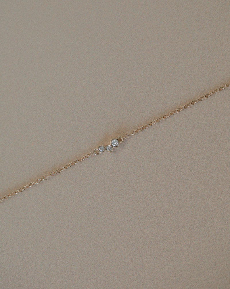 Diamond Bezel Bracelet