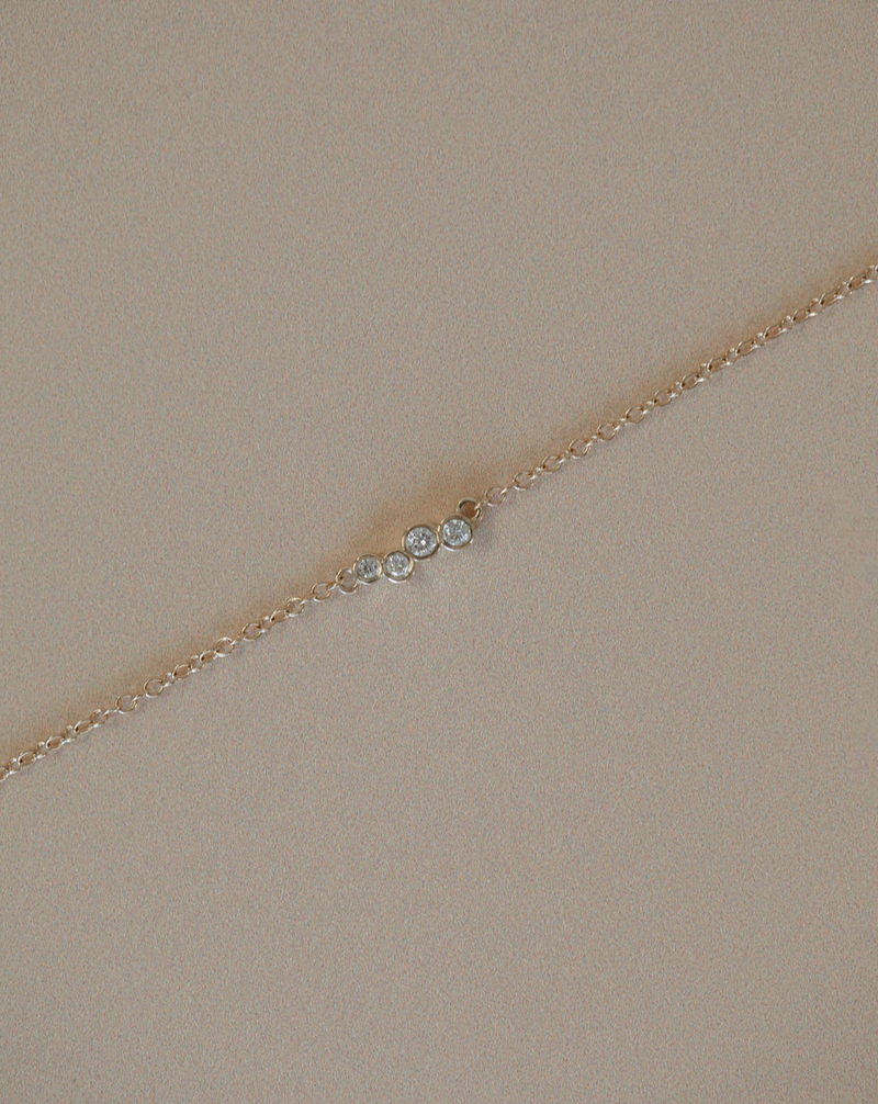 Diamond Bezel Bracelet