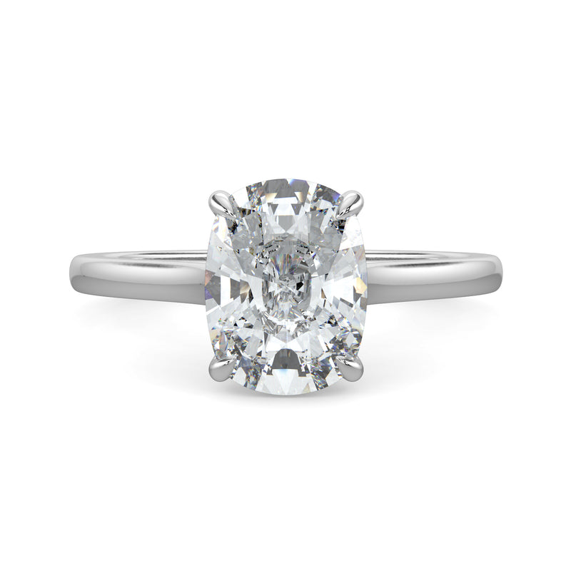 Elongated Cushion Solitaire No.2