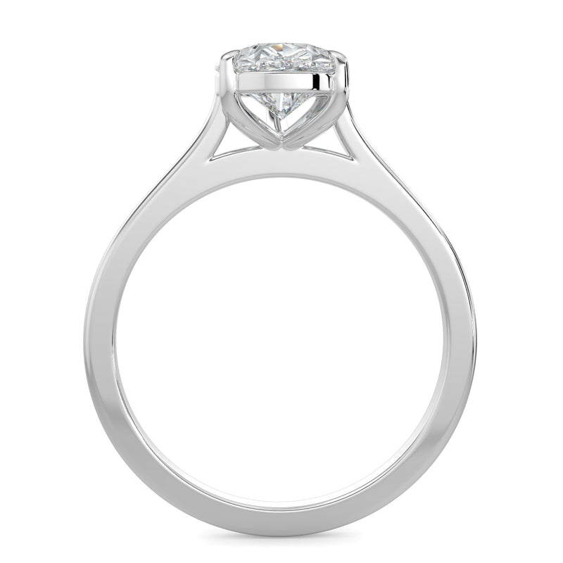 Pear Signature Solitaire No.2