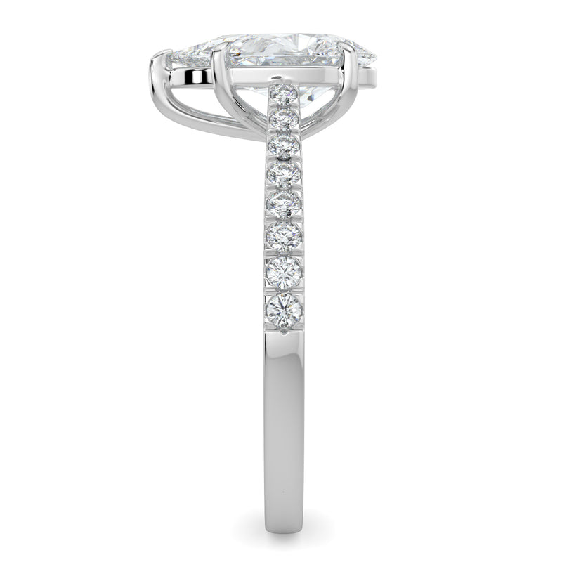 Pear Signature Pavé No.2