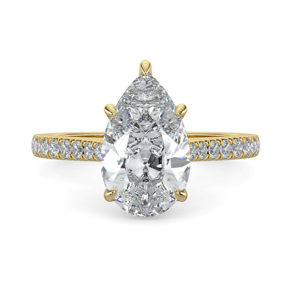 Pear Signature Pavé No.2