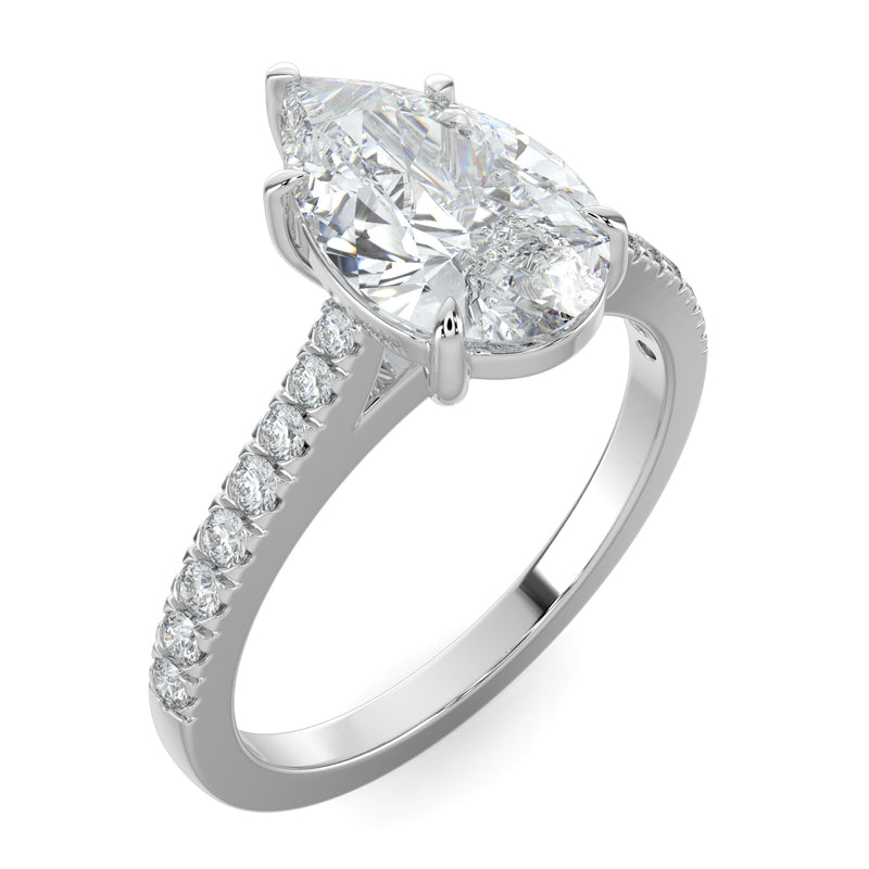 Pear Signature Pavé No.2