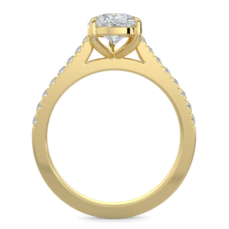 Pear Signature Pavé No.2