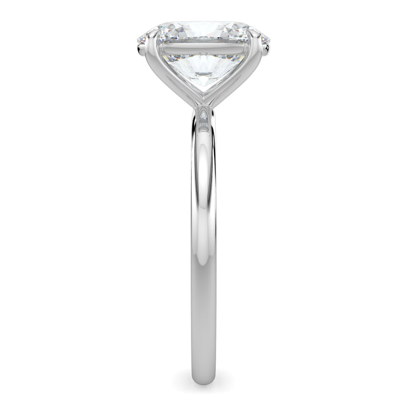 Oval Signature Solitaire No.1