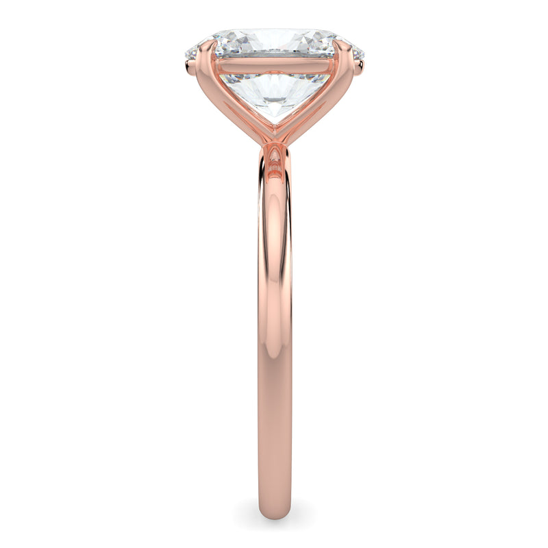 Oval Signature Solitaire No.1