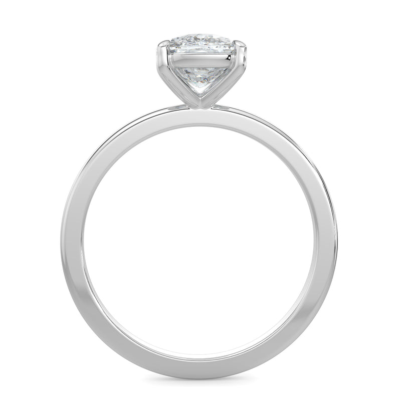 Elongated Cushion Solitaire No.1