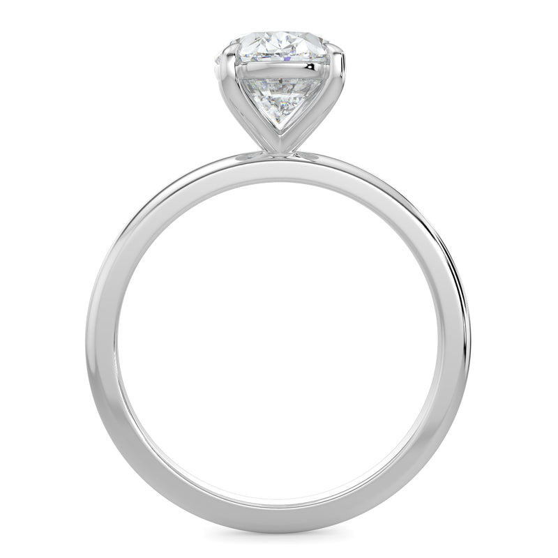 Oval Signature Solitaire No.1