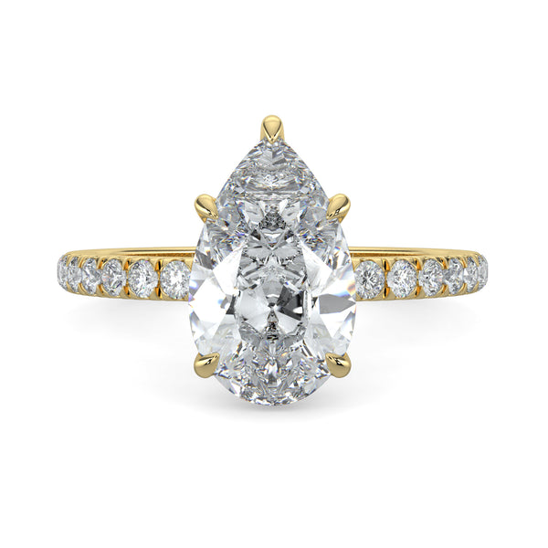 Pear Signature Pavé No.1