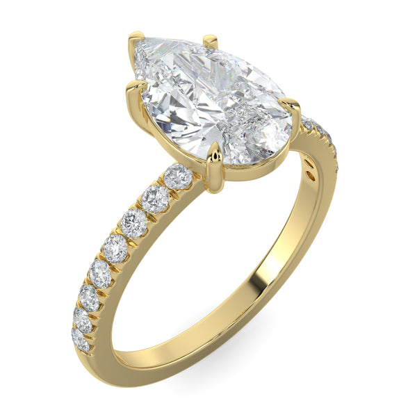 Pear Signature Pavé No.1