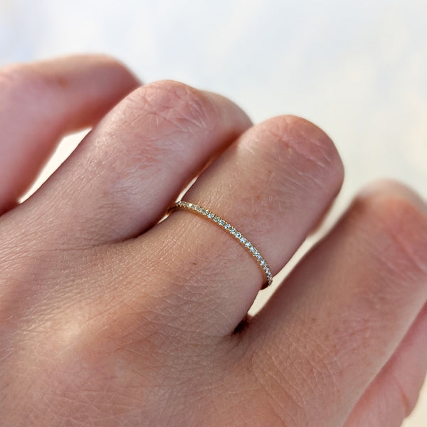 Petite Diamond Band