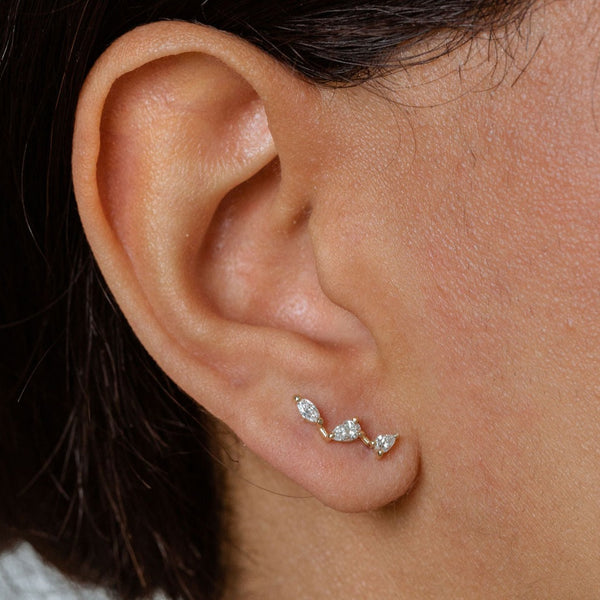 Constellation Diamond Studs Large