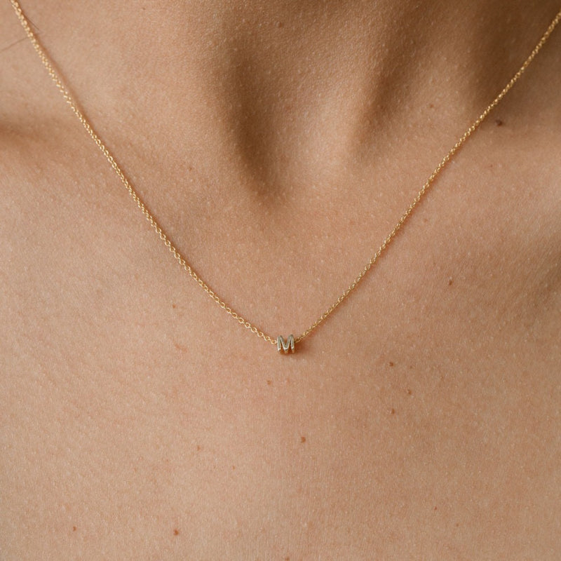 Petite Letter Necklace