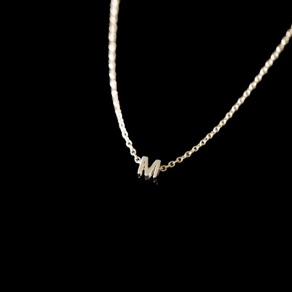 Petite Letter Necklace