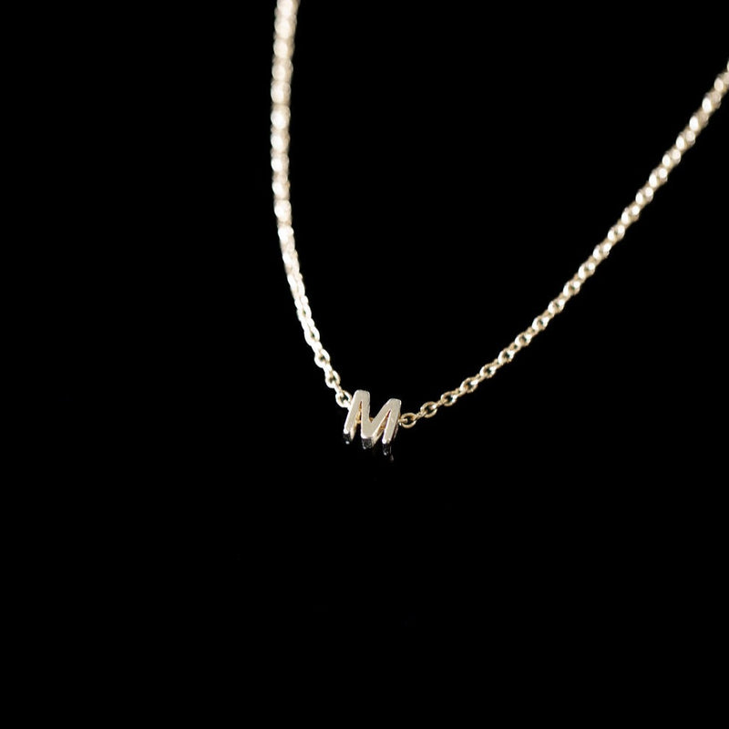 Petite Letter Necklace