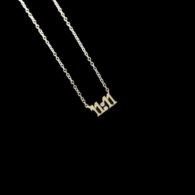 11:11 Diamond Necklace